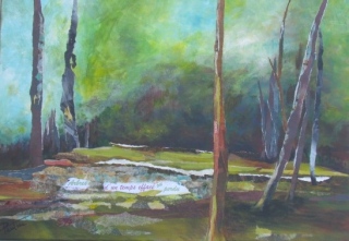 Arbre d'n temps effacé - paysages